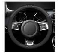 Coprivolante antiscivolo Per Jaguar Per E-Pace Per F-Pace Per F-Type Xe Xf Xk Xfr Xj Xel Xfl Coperchino Volante Auto Fibra Carbonio Pelle Camoscio(O Carbonio blu)