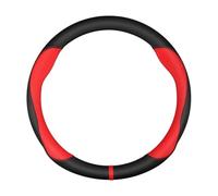 Coprivolante Antiscivolo Per Lexus F LFA ISF GSF RCF Ct Gs Nx Es If Lc Ls Coprivolante In Vera Pelle Per Auto In Fibra Di Carbonio 38cm(O Red)