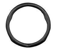 Coprivolante Antiscivolo Per Mazda 3 5 6 SKYACTIV Axela Atenza CX30 CX5 CX8 CX9 MX5 RX8 RX7 BT50 Coprivolante In Pelle E Fibra Di Carbonio Accessori Coprivolante Per Auto(Black)
