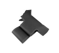 Coprivolante Antiscivolo Per Peugeot Per 206 1998-2005 206 Per SW 2003-2005 Rivestimento In Morbida Pelle Traforata Coprivolante Per Auto In Pelle Cucito A Mano Coprivolante Per Auto(Black-gray line)