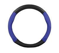 Coprivolante Antiscivolo Per Volvo Per S40 Per S60 Per S80 Per S90 Per V40 Per V50 Per V60 Per V70 Per V90 Coprivolante Auto In Pelle Scamosciata E Fibra Di Carbonio Coprivolante Per Auto(2-Blue)