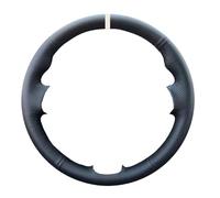 Coprivolante Antiscivolo Per VW Per Skoda Per Seat Per Leon Per MK1 Per Golf 4 Per IV Per Passat Per B5 Per Variant Per Polo Personalizza Coprivolante Per Auto In PU Traforato(White Thread)