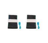 Coprivolante Auto 1/2PCS 36cm/40cm Coprivolante per auto Morbido PU Treccia con filo dell'ago Automobili Volante Interni auto