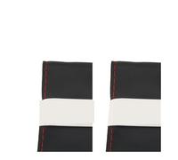 Coprivolante Auto 1/2PCS 36cm/40cm Coprivolante per auto Morbido PU Treccia con filo dell'ago Automobili Volante Interni auto