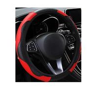 Coprivolante Auto 1 pezzo di accessorio per coprivolante per auto Coprivolante in PU traspirante e antiscivolo adatto per 37-38 cm