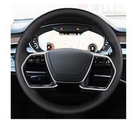 Coprivolante Auto A8 S8 A7 A6 A8L Per Etron 2021-2022 FAI DA TE Copertura Volante Dell'automobile Wrap Treccia di Pelle Artificiale Coprivolanti(Light Blue Thread)