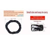 Coprivolante Auto Copertura Protezione In Pelle Coperchio Antiscivolo Per Forte 5 3 4 K7 K5 K8 K3 Per Ray(1 pezzo nero)