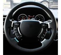 Coprivolante Auto Copertura Volante Personalizzata Per Land Per Rover Per Range Per 2003-2012 Accessori Interni Auto Volante Cover(Blue Thread)