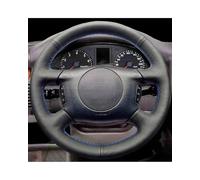 Coprivolante Auto Coprivolante Auto Antiscivolo In Similpelle Nera Fai Da Te Per A6 C5 A2 8Z Avant Per A8 D2 S4 2003-2005 Coprivolante(Filo nero)