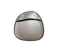 coprivolante auto Coprivolante Auto Parasole Doppio Spessore Protezione Solare Pieghevole Anti-UV Crema Solare Argento Universale