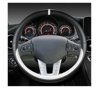 Coprivolante Auto Coprivolante In Microfibra Per Auto In Pelle Per Kia Per Sportage 3 2011-2014 Per Kia Per Ceed Per Cee'd 2010-2012 Accessori Per Auto(BIANCO)