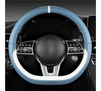 Coprivolante Auto Coprivolante In Pelle PU Auto 38Cm Per Mercedes Per Benz GLK GLE GLS GL ML GLC Classe GLK260 GLC200 LG350 ML300 GL3320 Volante Cover(BLUE D SHAPE)