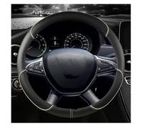 Coprivolante Auto Coprivolante In Pelle PU Per Auto Per Dacia Per Sandero Per Stepway Per Crossover Per Sandero Copri Sterzo Macchina(Beige)