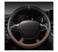 Coprivolante Auto Coprivolante in Pelle PU per Auto per Dacia per Spring per Dacia per Sandero per Stepway Crossover per Sandero Accessori Auto Copertura Volante(caffè)