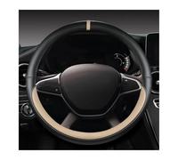 Coprivolante Auto Coprivolante In Pelle PU Per Dacia Per Spring Per Sandero Per Stepway Per Sandero Accessori Auto Copertura Volante(Beige)