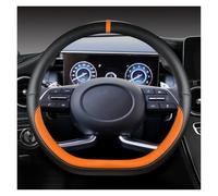 Coprivolante Auto Coprivolante In Pelle PU Per Tucson 2021 2022 NX4 Per Elantra 2020 Per Sonata 10th 2020 2021 2022 Copertura Volante(ORAGE D)