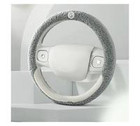 Coprivolante Auto Coprivolante Invernale Per Auto In Lana Teddy Colore Macaron Guanti Corti In Peluche Antiscivolo Antisudore E Con Impugnatura Calda(D)
