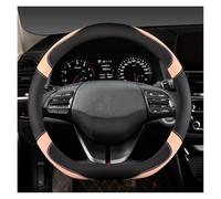 Coprivolante Auto Coprivolante Per Auto A Forma D Per Hyundai Per Sonata 9 2015 2016 2017 A 3 Razze Per Elantra 4 Per Sport 2015-2019 Copri Sterzo Macchina(PINK)