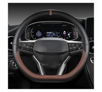 Coprivolante Auto Coprivolante Per Auto A Forma D Per Seat Per Ateca Per FR 2017 2020 Per Leon ST Per Arona 2021 Per Ibiza 2018 Copri Sterzo Macchina(Caffè)