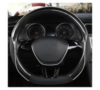 Coprivolante Auto Coprivolante per auto a forma D per VW per Sharan per Passat per Caddy per Touran per Tiguan 2015-2021(BALCK)