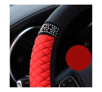 Coprivolante Auto Coprivolante Per Auto Adatto 37-38 Cm PU Ricamo Colorato Elasticizzato Antiscivolo Accessori Per Auto.