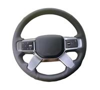 Coprivolante Auto Coprivolante Per Auto In Microfibra Traforata Cucito A Mano Per Land Per Rover Per Discovery 5 Per Defender 2020-2023 Copertura Volante(Blu)