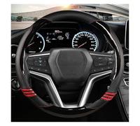 Coprivolante Auto Coprivolante Per Auto In Pelle E Fibra Di Carbonio Per Isuzu Per D-MAX 2013-2018 Per Mu-X 2013-2018 Per D-Max Per MU-X III 2020-2023(Nero)