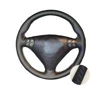 Coprivolante Auto Coprivolante Per Auto In Pelle Microfibra Cucita A Mano Per Mercedes Per Benz Classe C SLK W203 R171 2004-2008 Custodia Volante(Nero)
