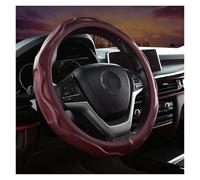 Coprivolante Auto Coprivolante Per Auto, Morbido E Delicato, Antiscivolo, Resistente, Adatto A Volanti Rotondi Da 14,5-15 Pollici Copri Volante(Red)