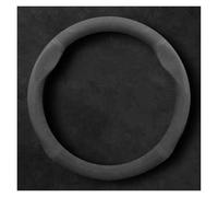 Coprivolante Auto Coprivolante per auto pelle scamosciata 14,96 pollici per Ford per Kuga per Edge per Puma per EcoSport per Ranger per transito(O Black)