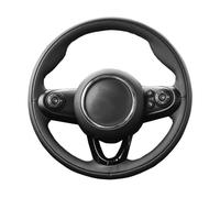 Coprivolante Auto Coprivolante Per Auto Personalizzato In Microfibra Antiscivolo In Pelle Per Mini Per Cooper Per Clubman Per Countryman Copertura Volante(Giallo)