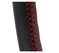 Coprivolante Auto Coprivolante Per Auto Personalizzato In Pelle Intrecciata Per Clio 3 2005-2013 Per Clio 3 RS 2005-2013 Copri Sterzo Macchina(Rosso)