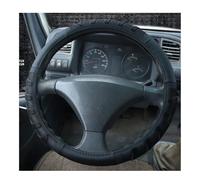 Coprivolante Auto Coprivolante per autobus di grandi dimensioni per auto in PU + tessuto Accessori interni 40cm 42cm 45cm 47cm 50CM