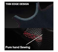 Coprivolante Auto Cucito A Mano Per TT Per 8J Per Coupé 2006-2014 Per TT Per Cabriolet 2006-2014 Copertura Volante Auto(White Thread)