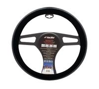 Coprivolante auto diametro 37-39cm velluto nero e carbon look Simoni Racing