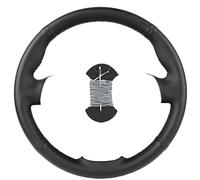 Coprivolante Auto Fai Da Te Personalizzato Per Hyundai Per Santa Fe 2013-2015 E Ix45 In Similpelle Coprivolante(Black)