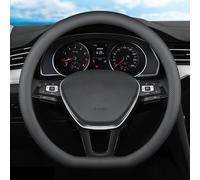 Coprivolante Auto in Pelle Microfibra per VW Tiguan 2017-2022,Traspirante e Antiscivolo Copertura di Volante Diametro 36-38cm Accessori Auto Interno,D Type