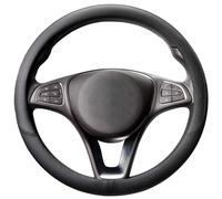 Coprivolante Auto in Pelle Microfibra Traspirante e Antiscivolo Copri Volante