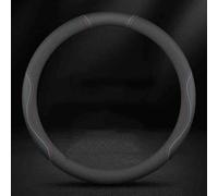 Coprivolante Auto in Pelle PU per Benz E Class Coupe C207 2009-2017, Copri Sterzo Antiscivolo e Traspirante per Volanti 37-38 cm Accessorio Interni Auto,O-Shape-Black And Line