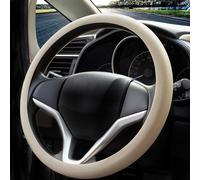 COPRIVOLANTE AUTO IN SILICONE INSERTI VOLANTE AUTO CAMPER STERZO NERO 32-44 Cm