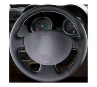 Coprivolante Auto Nero PU Copertura Del Volante Dell'automobile Per Megane 2003 2004 2005 2006 2007 2008 Per Kangoo 2008 Per Scenic 2 2003 2004 2005 2006 2007 2008 2009