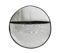 Coprivolante Auto Parasole Doppia Protezione Solare Spessa Pieghevole Anti-uv Forniture Crema Solare Argento