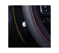 Coprivolante Auto Per Alfa Per Romeo 4C 159 Spider Per Giulia Giulietta 156 Mito 147 Coprivolante Antiscivolo Protettivo Per Auto 37-38cm Copri Volante(1Pcs Black Red)
