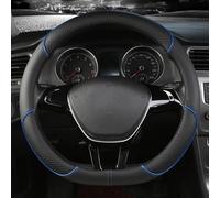 Coprivolante Auto per Audi A6 e-Tron Concept 2021-2024,Antiscivolo Traspirante Durevole Auto Coprivolante Accessori Auto Interno,B-Blue-Type D