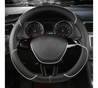 Coprivolante Auto per Audi Q4 e-Tron Concept 2019-2021,Antiscivolo Traspirante Durevole Auto Coprivolante Accessori Auto Interno,E-Beige-Type D