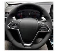 Coprivolante Auto Per Baojun 530 730 2017-2021 Personalizza La Copertura Del Volante Dell'auto Con Treccia Avvolgente In Microfibra(Beige)