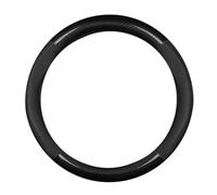 Coprivolante Auto per BMW M6 Coupe E63 F13M / Cabriolet E64 F12 M/Sedan F06M, Pelle PU Antiscivolo Traspirante Durevole Protezione Volante Decorazione Accessori,A Type O-Black