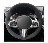 Coprivolante Auto Per BMW Per Sport G30 G31 G32 G20 G21 G11 G12 G14 G15 G16 Per X3 G01 Coprivolante Auto In Pelle Scamosciata Antiscivolo Copri Volante(Style 1)