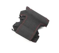 Coprivolante Auto Per BMW X3 F25 2011-2016 X4 F26 2014-2016 X5 F15 2014-2018 Pelle Scamosciata FAI DA TE Cucito A Mano Auto Interno Volante Copertura Trim Coprivolanti(Black-red line)