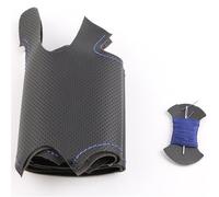 Coprivolante Auto Per Buick Per Excelle Per XT Per GT Per Encore Treccia Nera Per Volante Coprivolante Originale Personalizzato Per Auto(Blue thread)